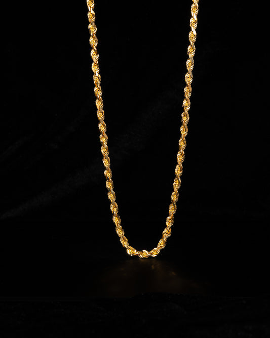 Diamond Cut Cordell Necklace 4mm - 925 silver