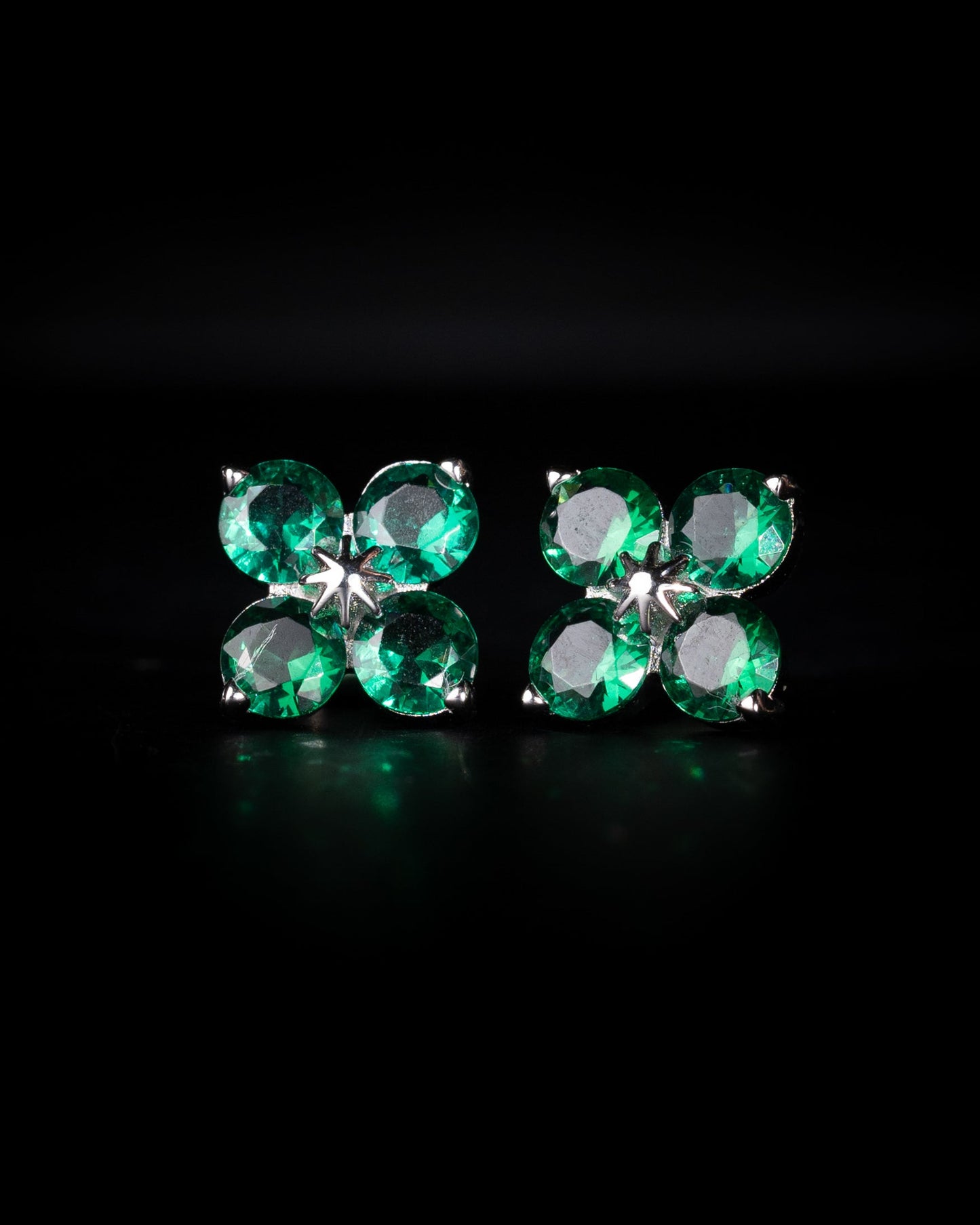 Four Stone Diamond Earrings - Kejsar