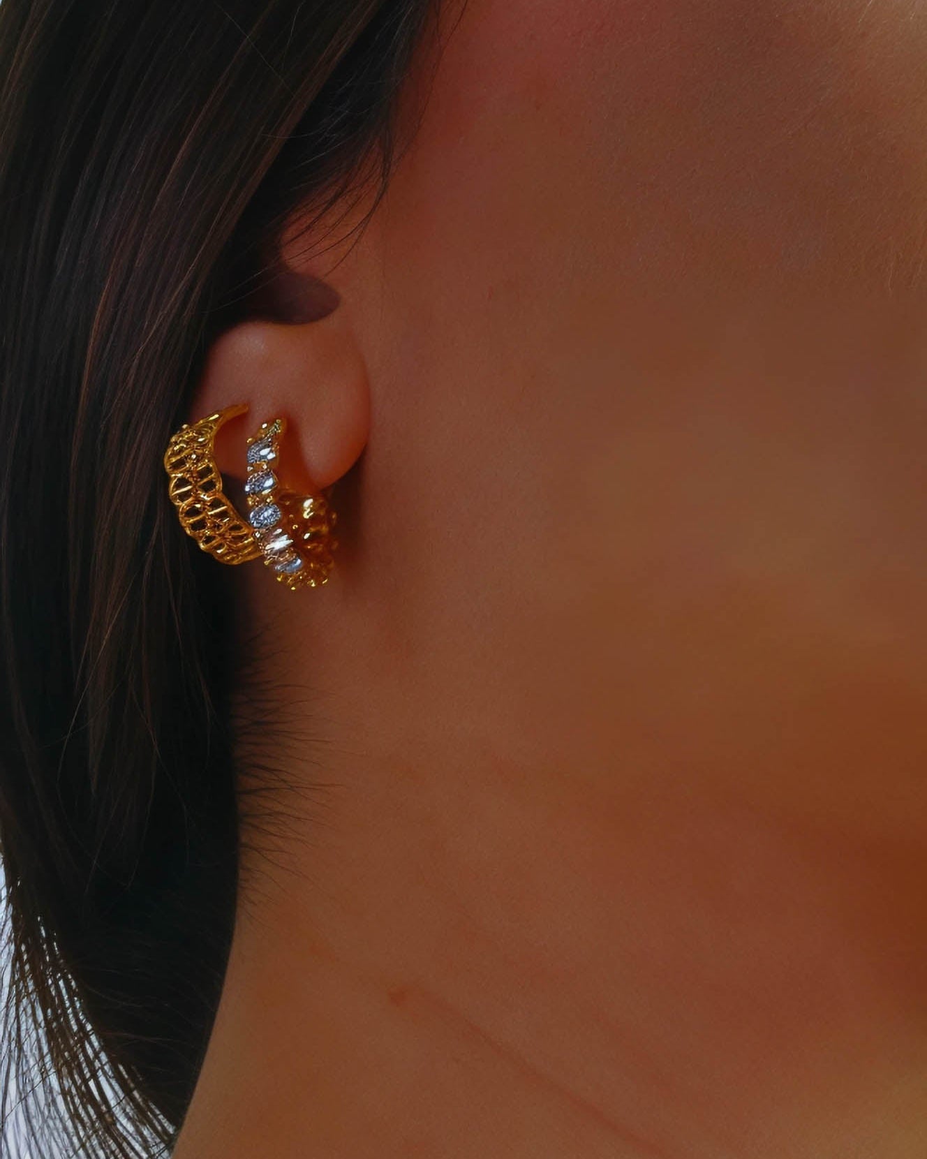 X-länk örhänge - Kejsar