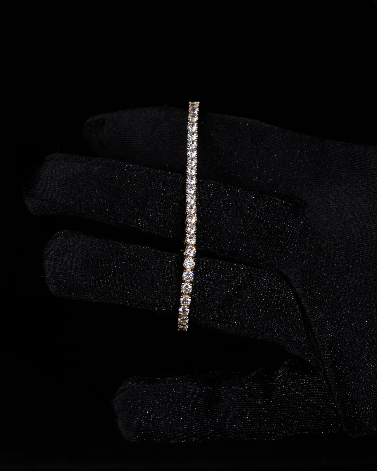 Tennis Armband 3mm Man