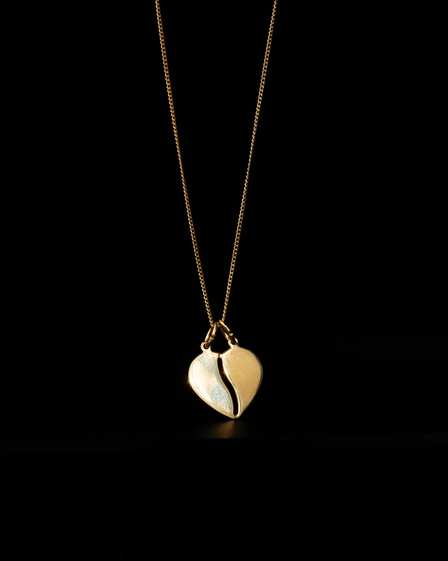 Breaking Heart 18K Gold Plated