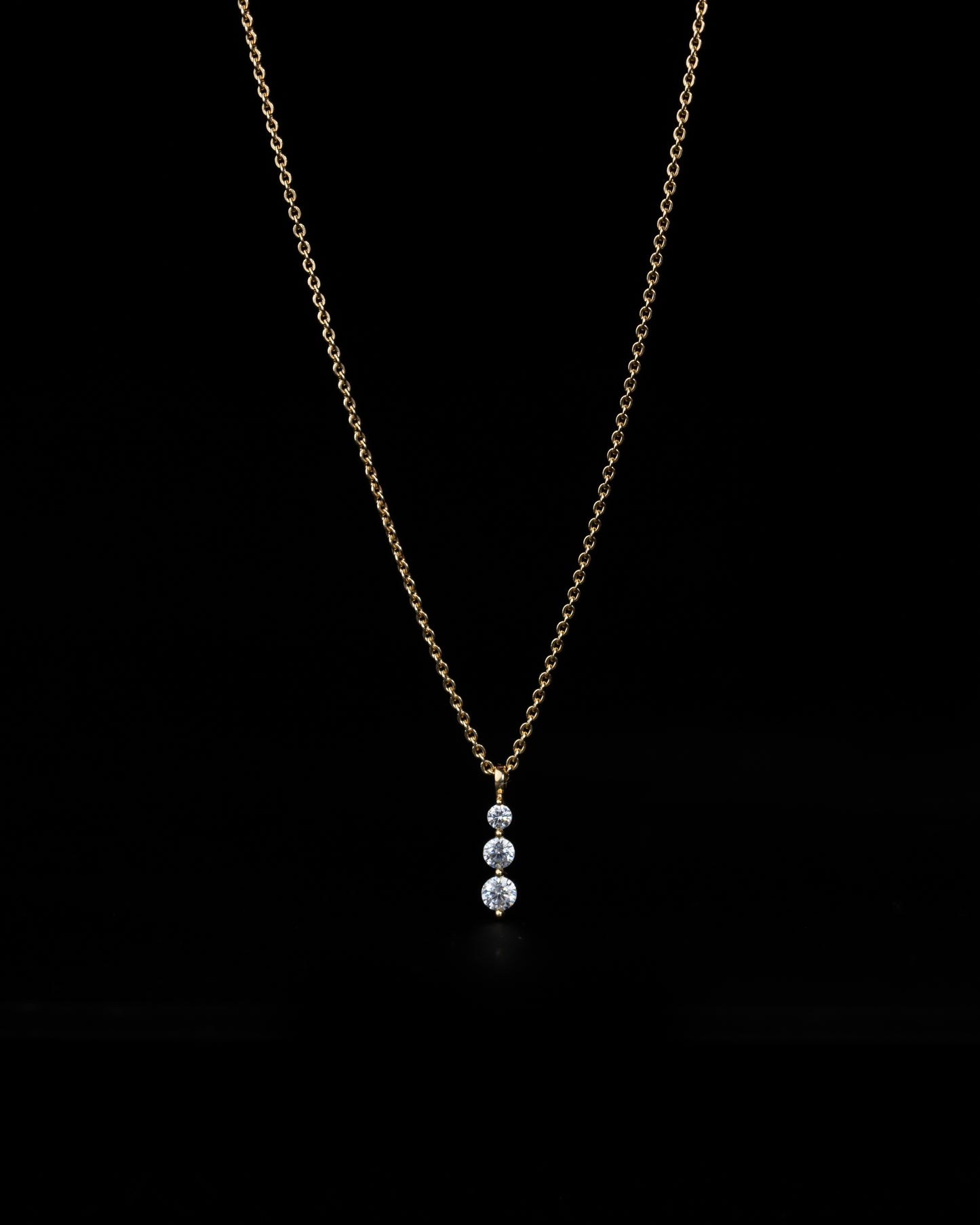 Teardrops Halsband - 18K Guld - Kejsar