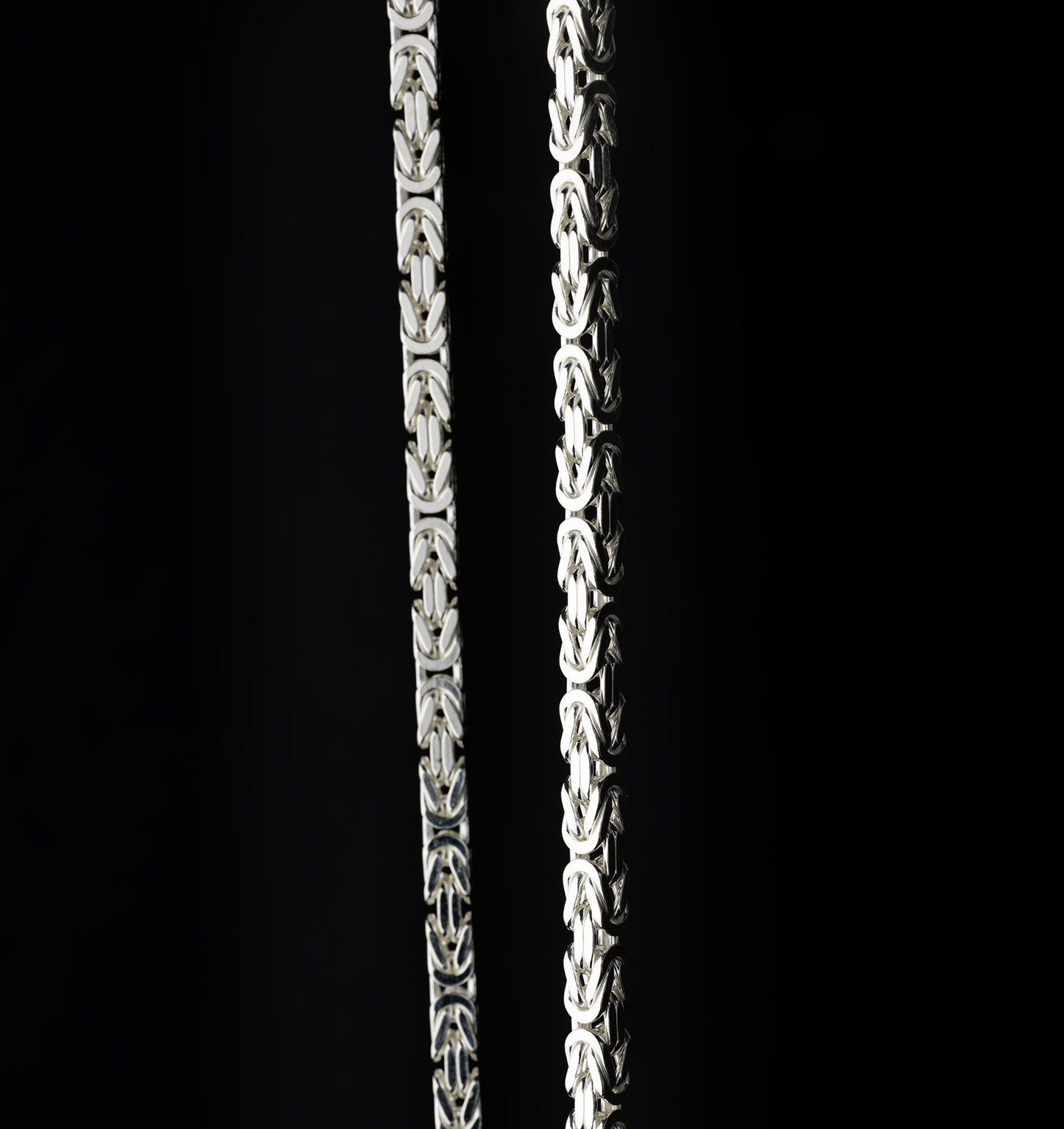 Kejsarlänk Halsband 6mm - 925 Silver - Kejsar