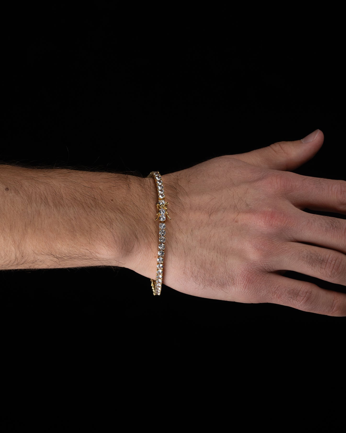 Tennis Armband 3mm Man