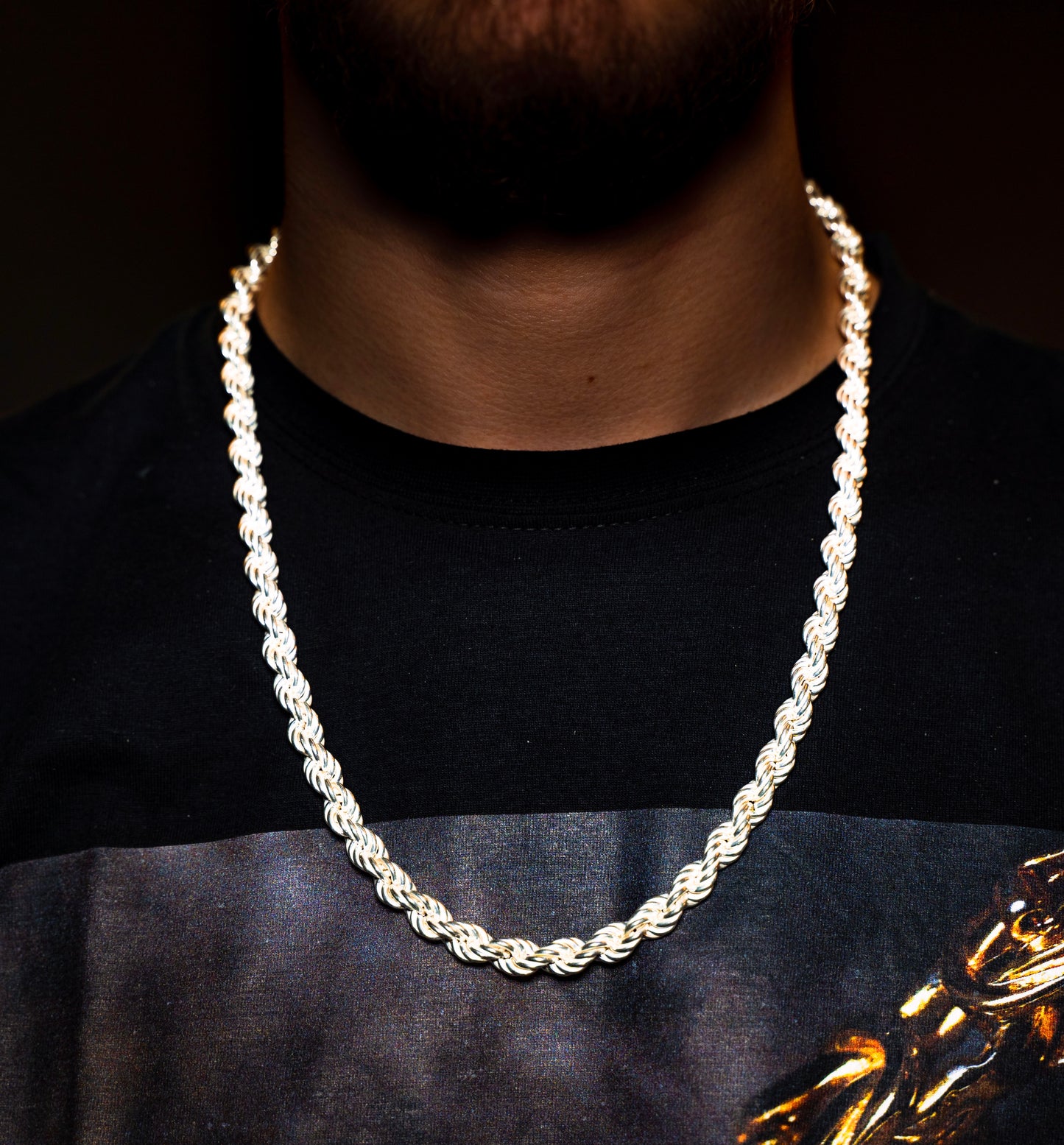Cordell Halsband 8mm - 925 Silver - Kejsar