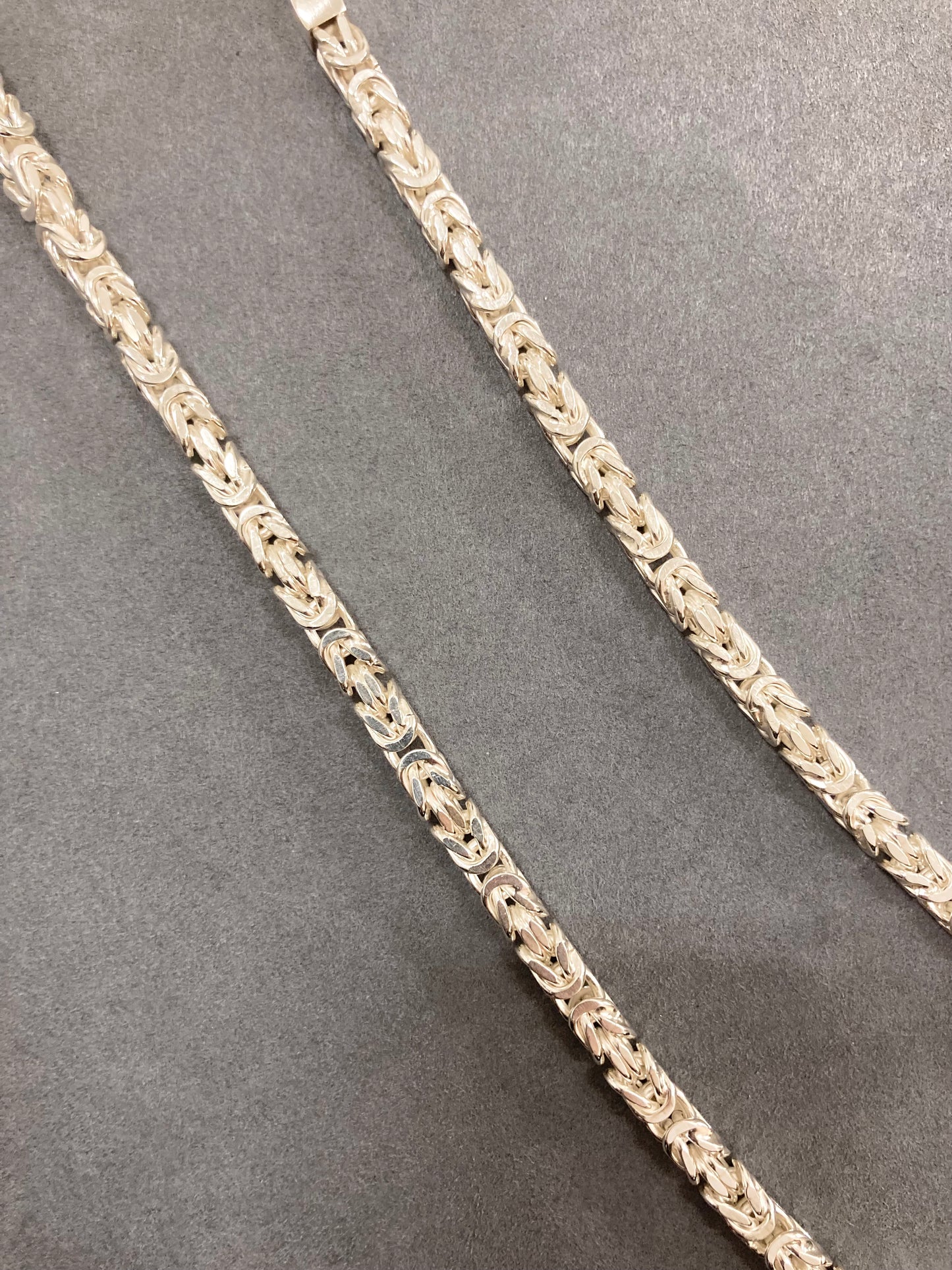 Kejsarlänk Halsband 6mm - 925 Silver - Kejsar