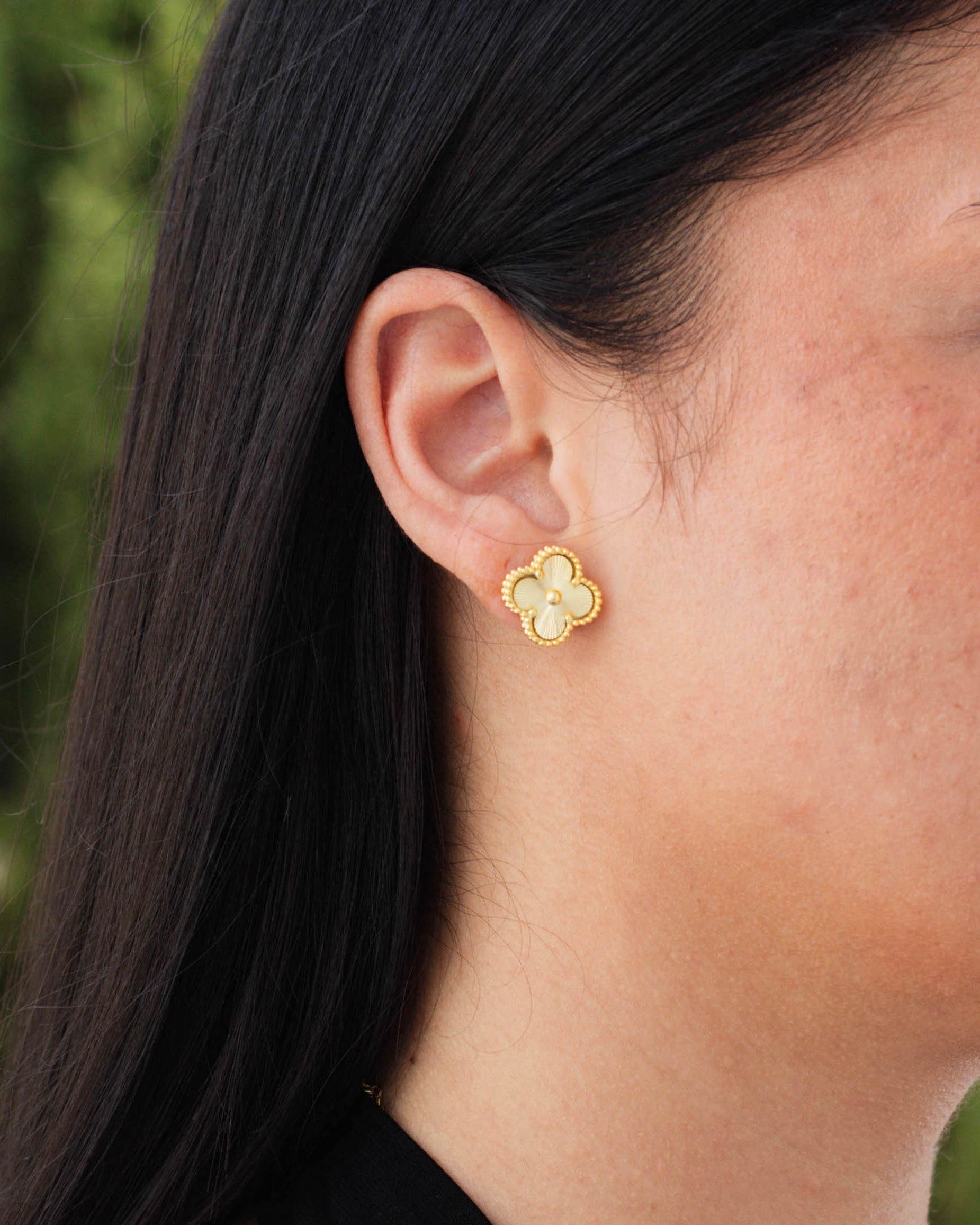 Four clover Örhängen - Kejsar