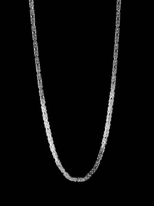 Byzantine Necklace 3mm - 925 Silver 