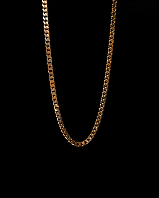Pansarlänk Halsband 4mm - 925 Silver - Kejsar