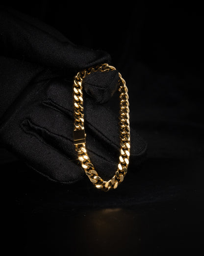 Cuban Link Armband 6mm HERR - Kejsar