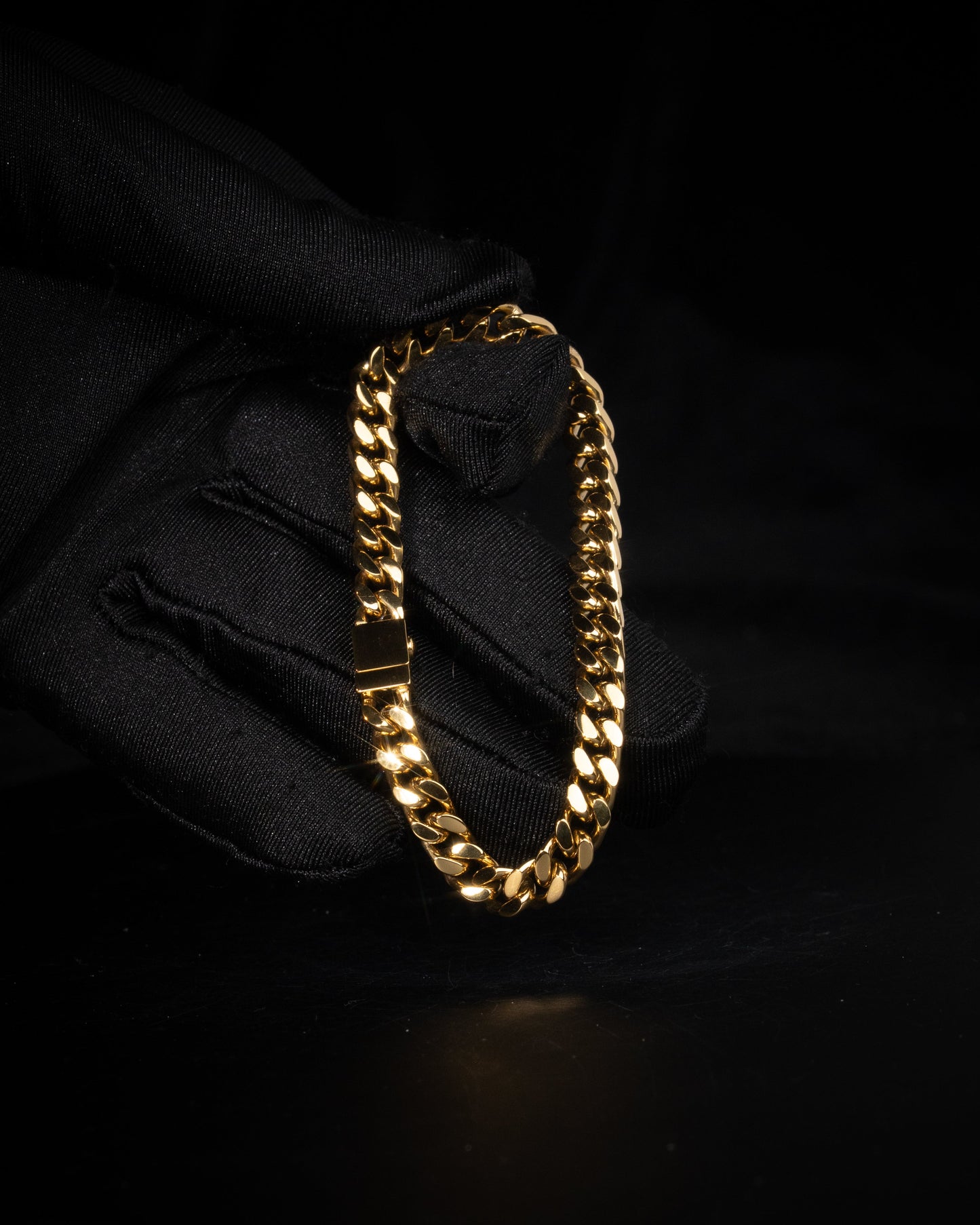 ‍Cuban Link Armband 6mm HERR (100% off) - Kejsar