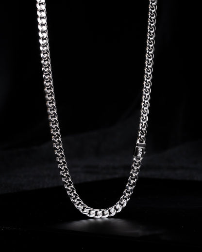 ‍Cuban Link Halsband 6mm HERR (100% off) - Kejsar
