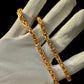 Kejsarlänk Halsband 4mm - 18K Guldpläterad - Kejsar