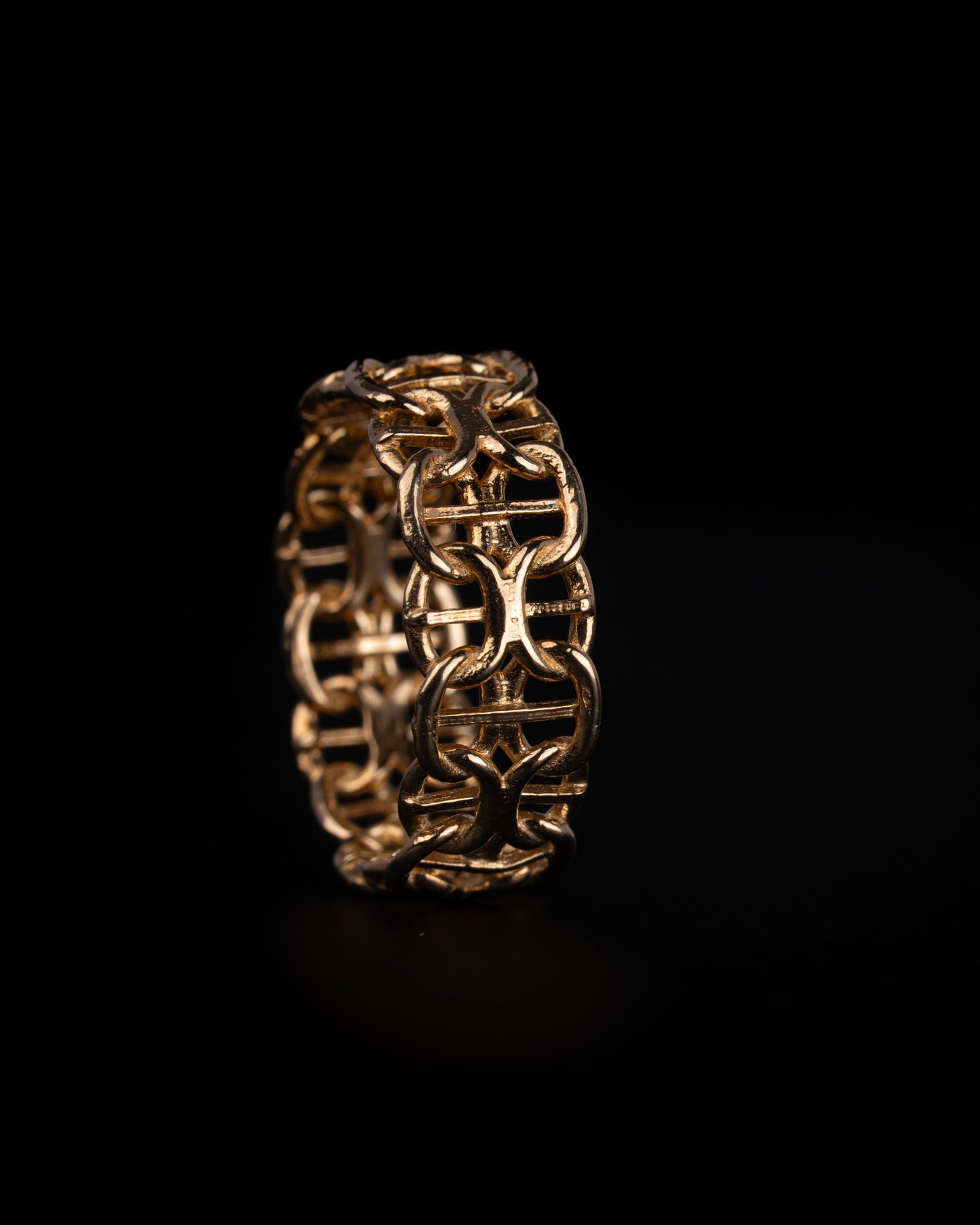 X-länk ring - 18K Guld - Kejsar