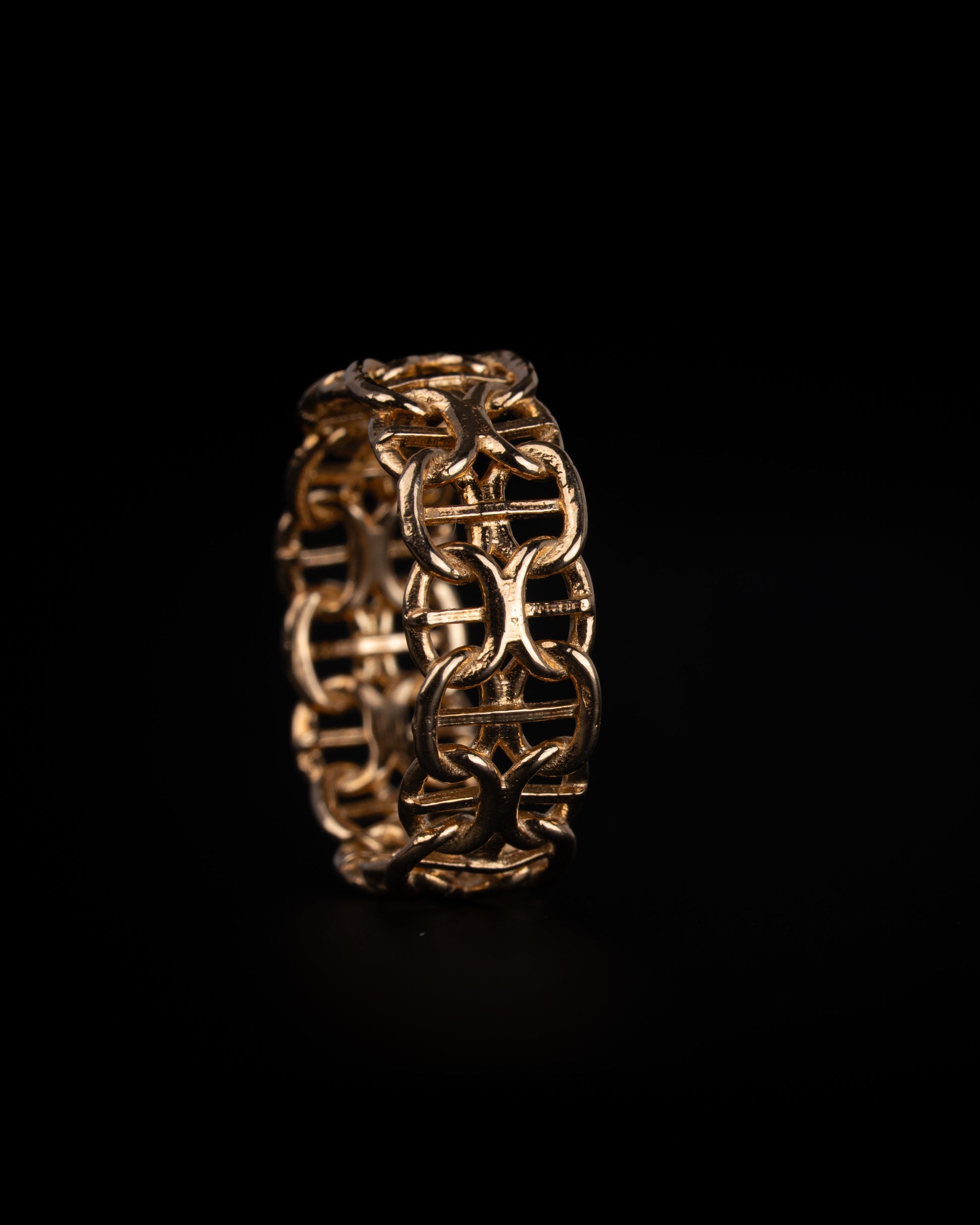 X-länk ring - 18K Guld - Kejsar