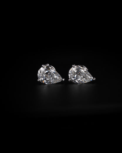 Diamant Örhängen VVS 1.0ct x2