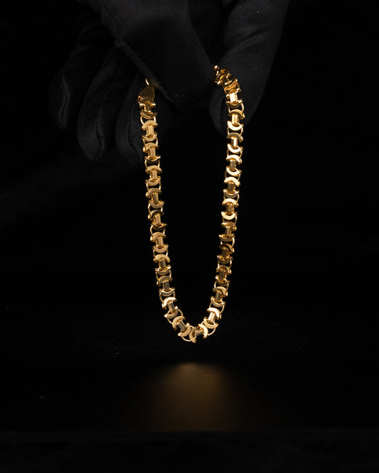 Flat Byzantine Armband 4mm