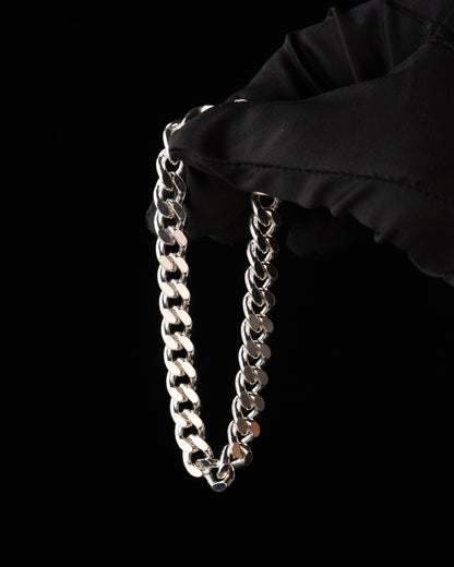 Pansarlänk Armband 8mm - 925 Silver - Kejsar