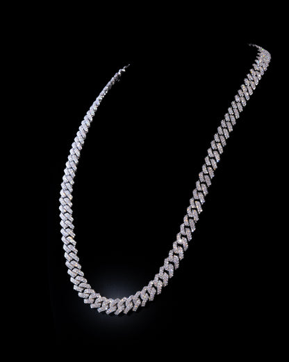 Iced Out Cuban Link Halsband - Kejsar