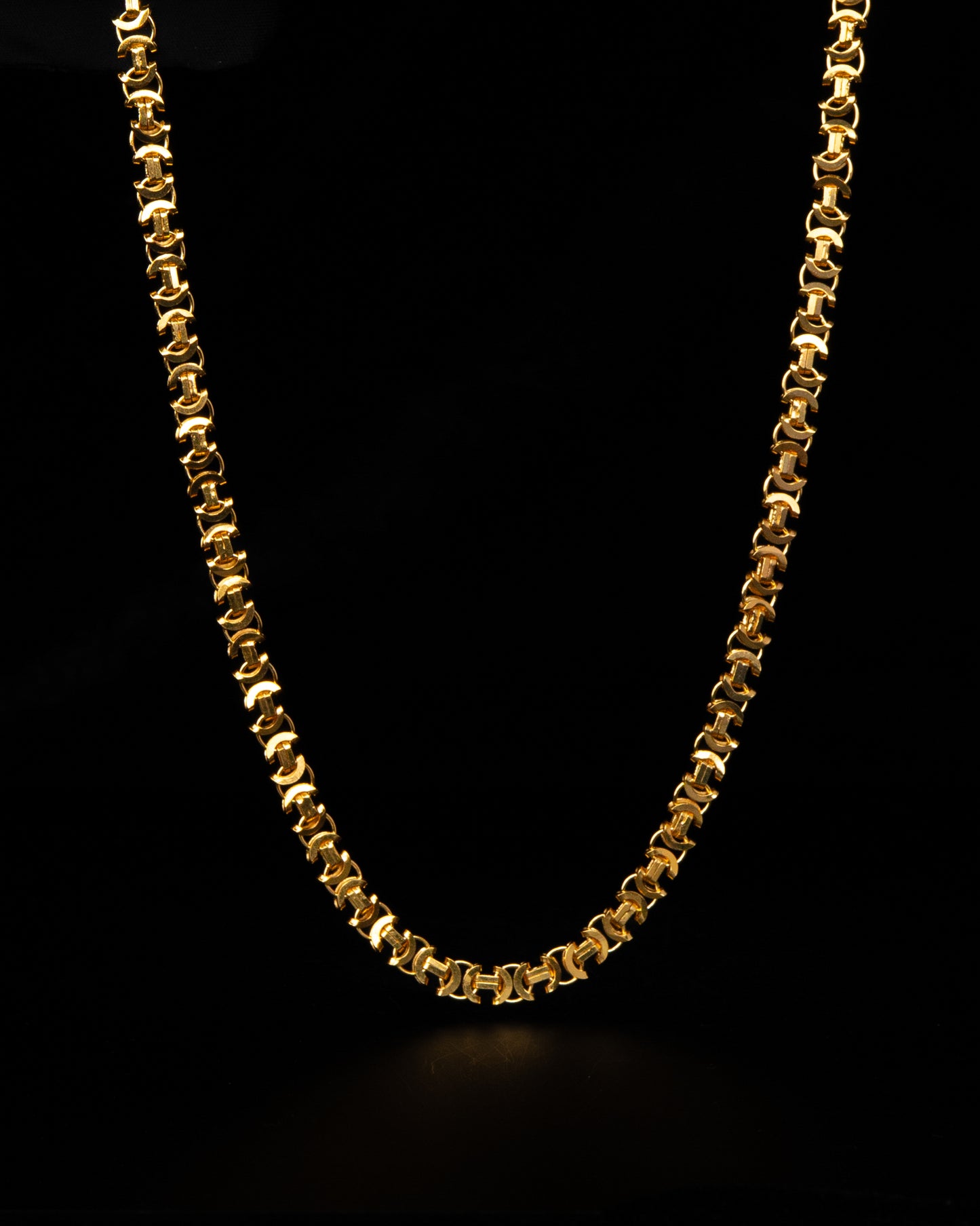 Flat Byzantine Halsband 4mm