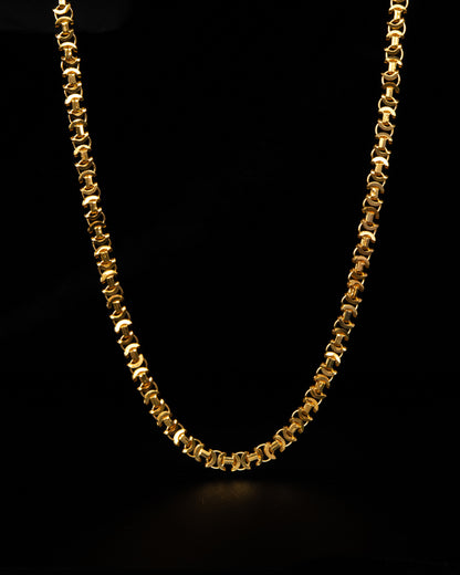 Flat Byzantine Halsband 4mm