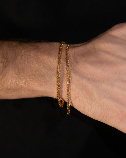 Figaro Armband 3mm