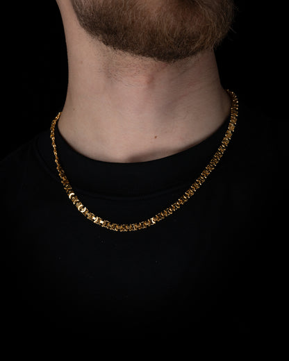 Flat Byzantine Halsband 4mm