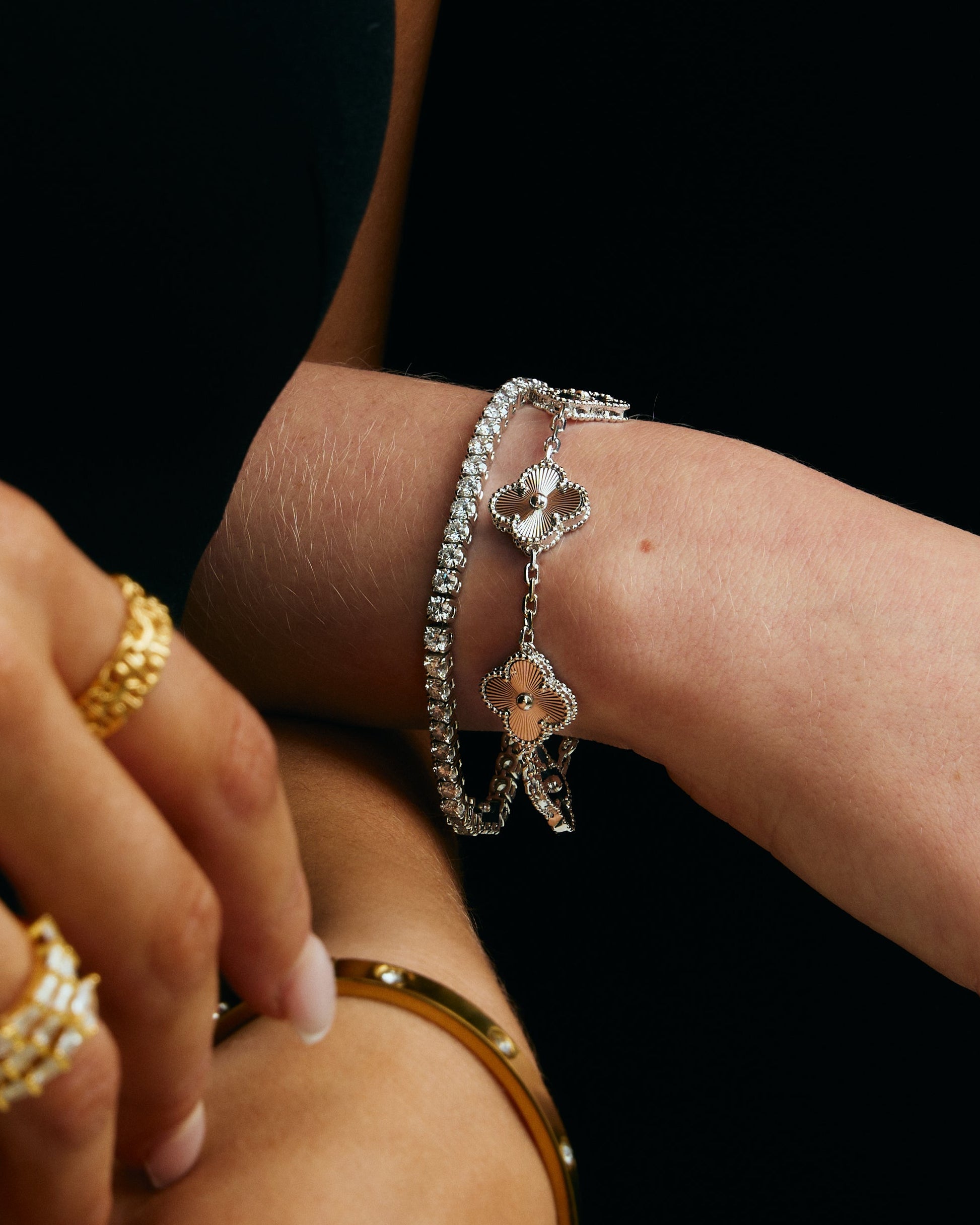 Tennis Armband 3mm Lady - Kejsar