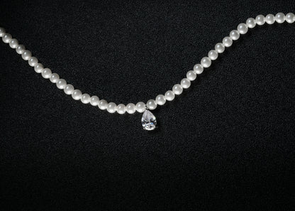 Pearl and Stone Necklace