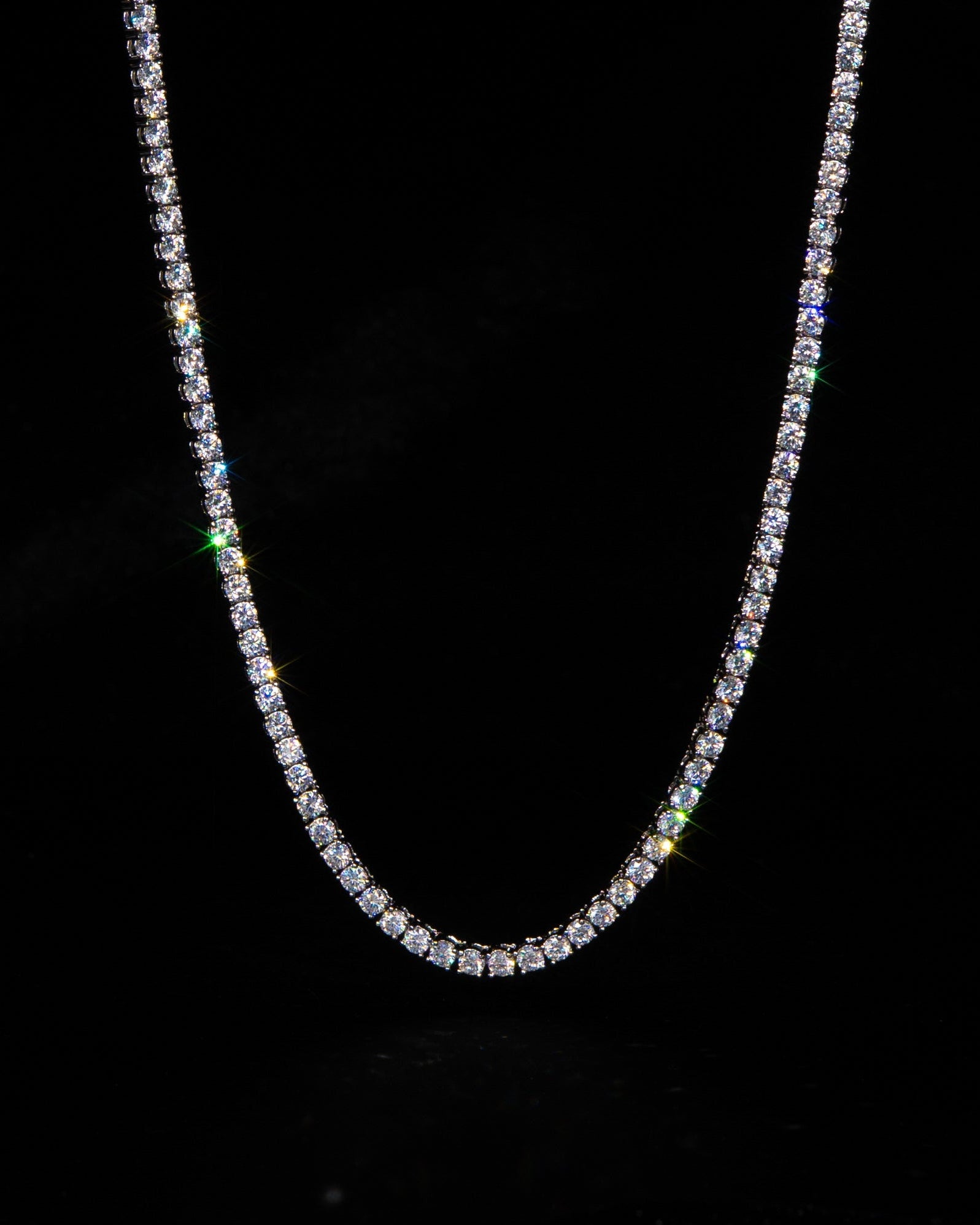 Tennis Necklace 3mm Lady