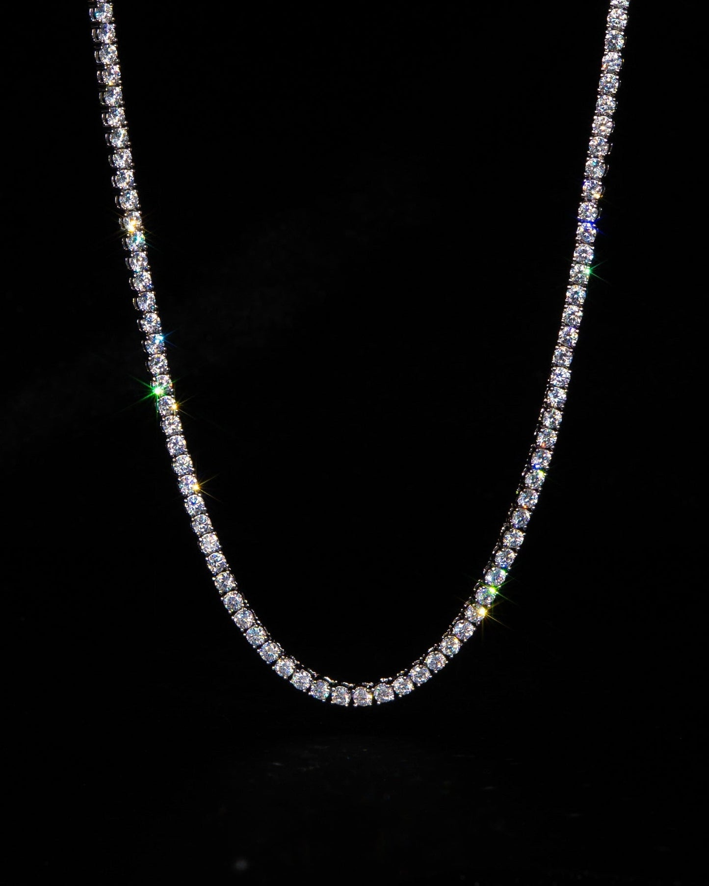 ‍Tennis Halsband 3mm DAM & HERR (100% off)