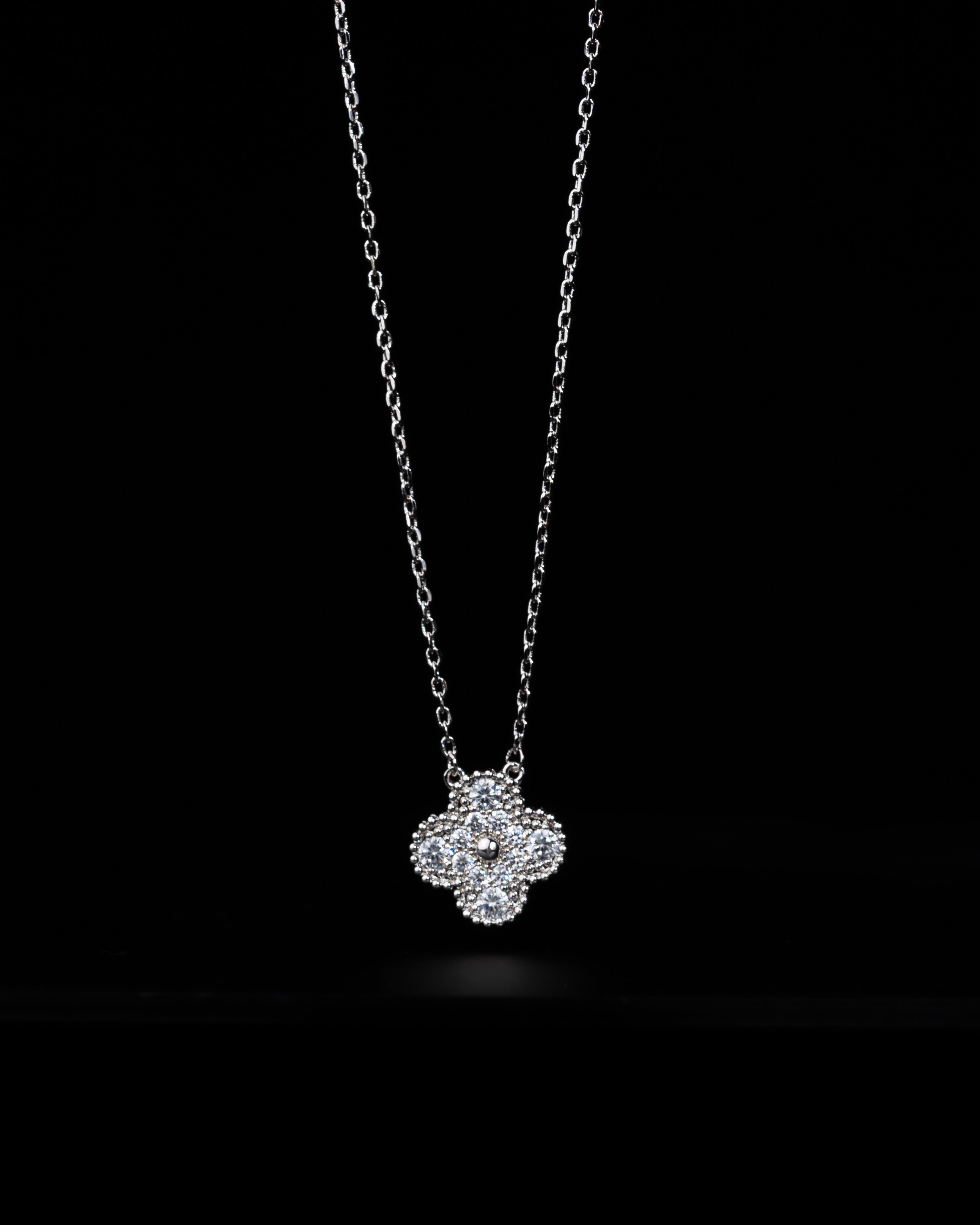 Four Leaf Clover Necklace Single – Kejsar