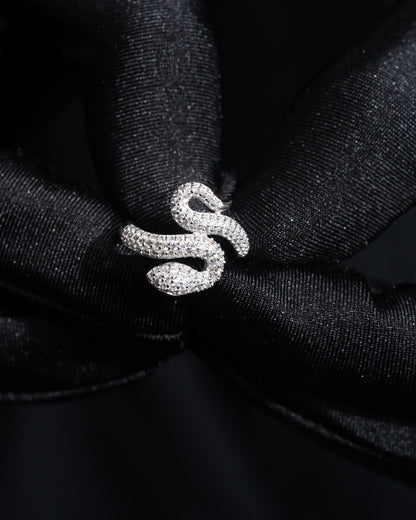 Iced Out Snake Ring - Kejsar