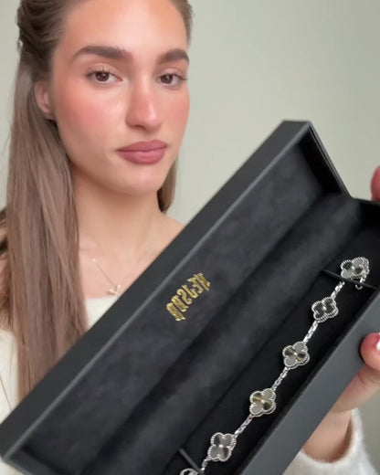 Fire kløver armbånd