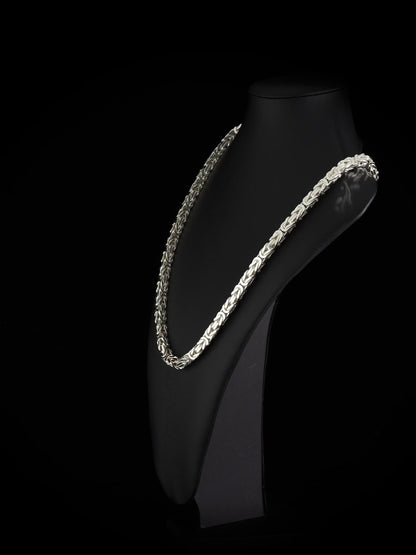 Byzantine Necklace 6mm - 925 Silver
