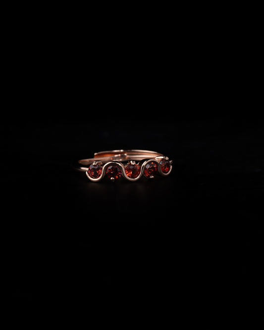 Red Flow Ring - Kejsar