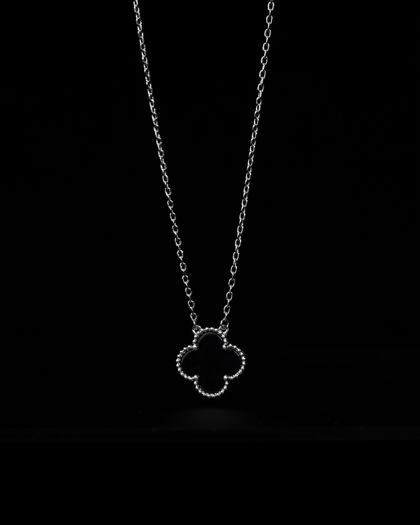 Four Leaf Clover Necklace Single