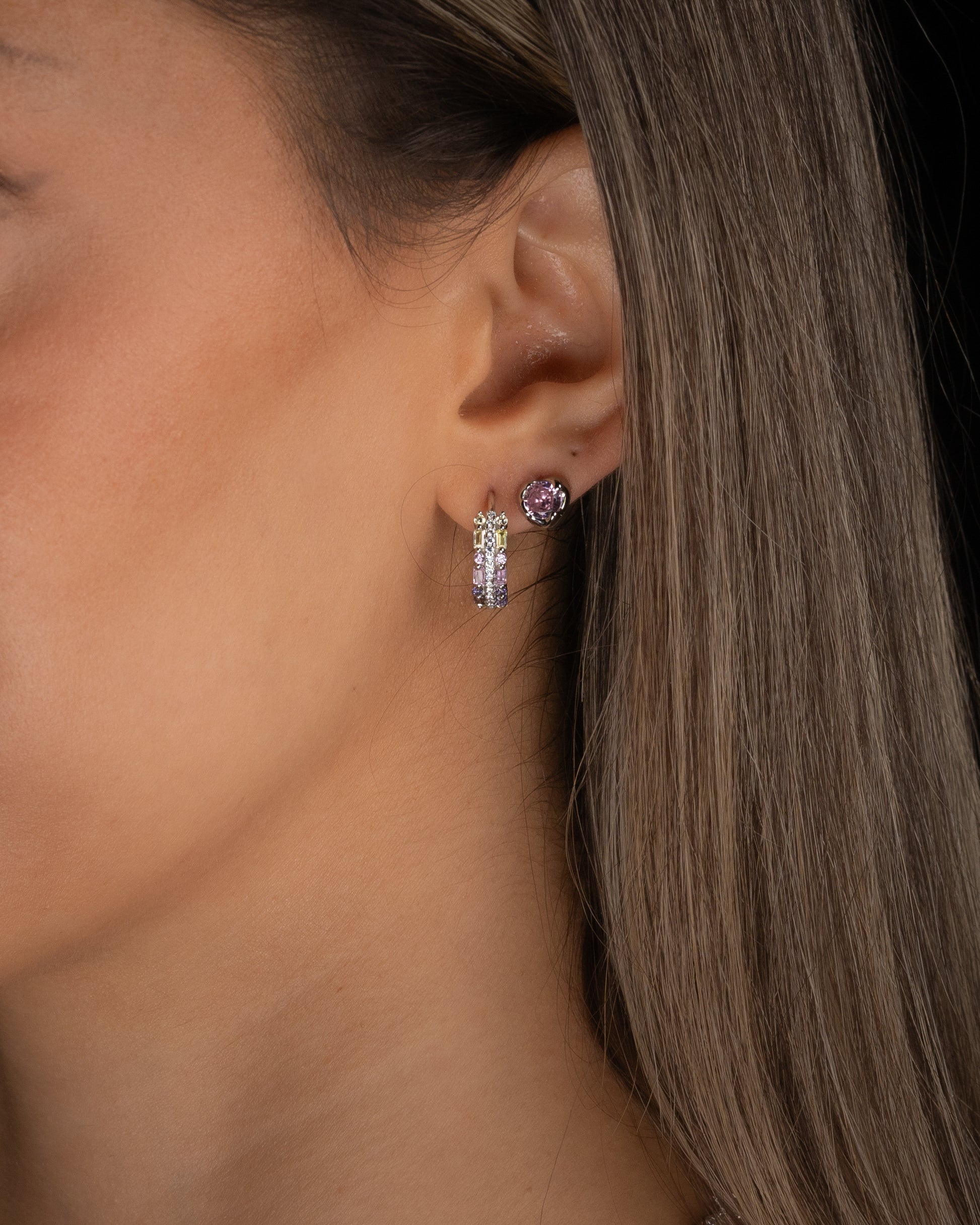 Sunset Stone Earrings - Kejsar