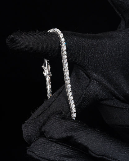 ‍Tennis Armband 3mm DAM & HERR (100% off)