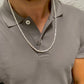 Kejsarlänk Halsband 3mm - 925 Silver - Kejsar