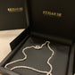 Kejsarlänk Halsband 3mm - 925 Silver - Kejsar