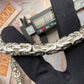 Kejsarlänk Armband 8mm - 925 Silver - Kejsar
