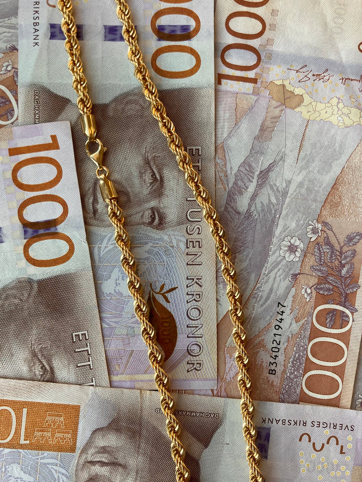Cordell Halsband 5mm - 18K Guld - Kejsar