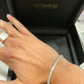 Kejsarlänk Armband 3mm - 925 Silver - Kejsar