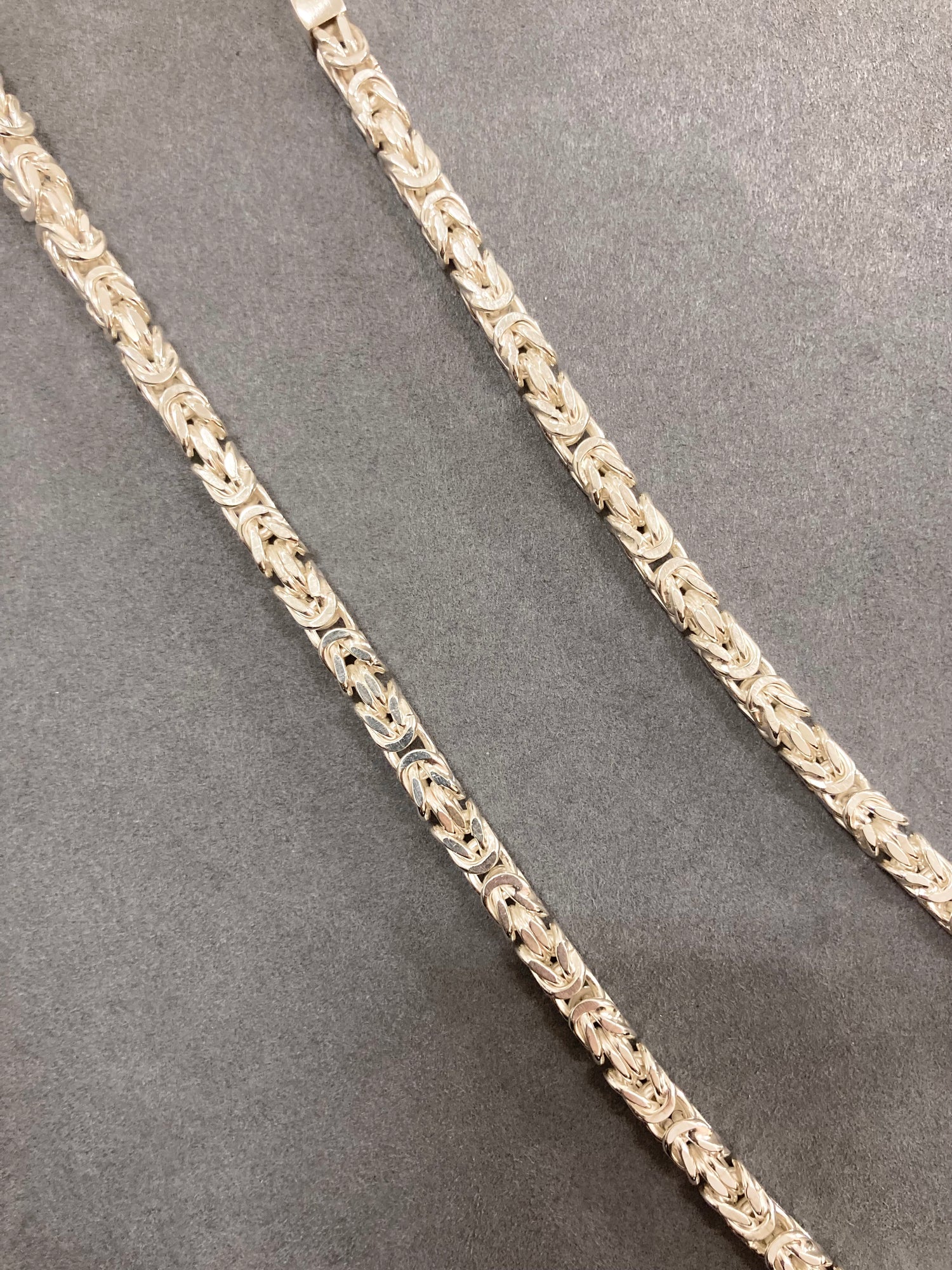 Kejsarlänk Halsband 6mm - 925 Silver - Kejsar